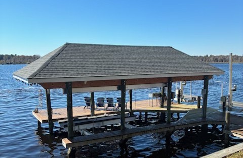 Boathouse without boat