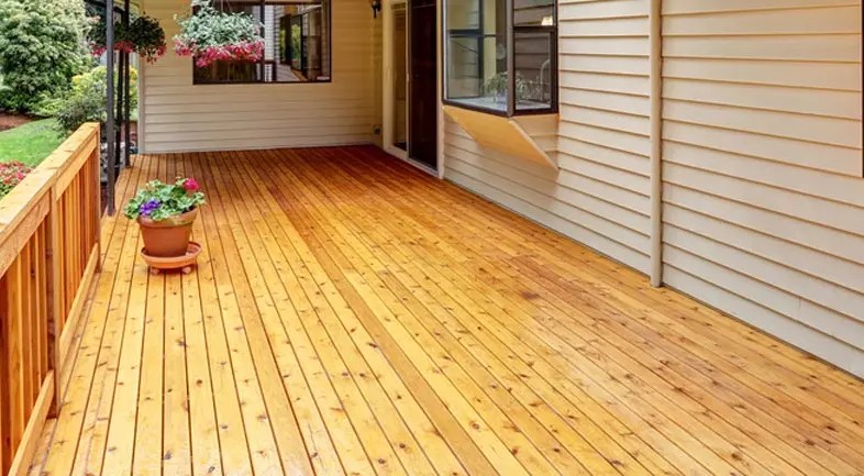 Wood Deck 1