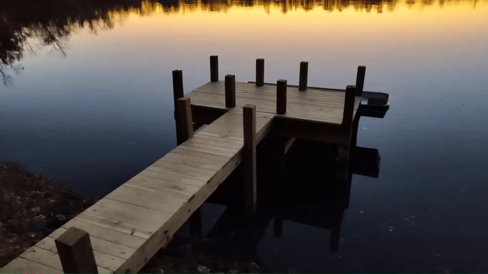 Wood Pier & Wood Dock